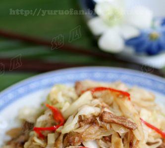 肉丝炒饼最正宗的做法王刚