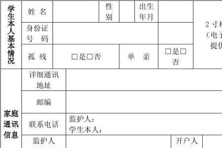 贫困申请表欠债情况金额怎么填