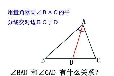 角平分线特点