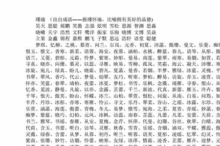 带然字的古风名字四字