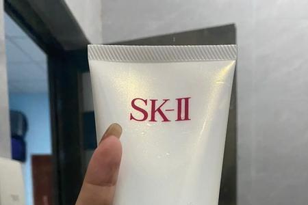 sk2洗面奶可以洗防晒嘛