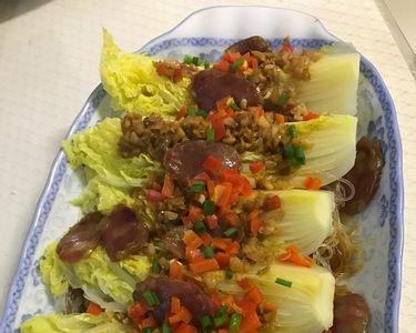 娃娃菜粉丝饺子馅怎么做