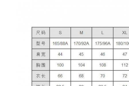 39尺码衣服是多大码