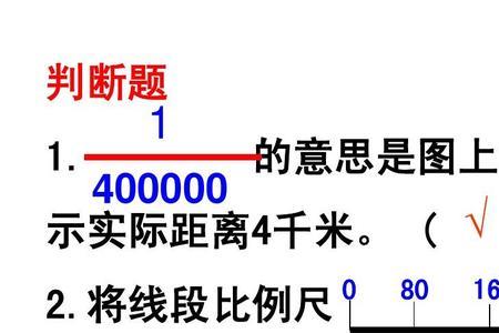 1比50比例尺换算公式