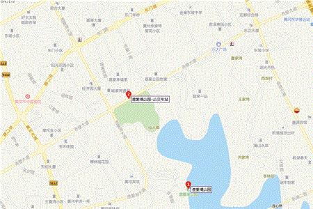 遗爱湖公园景点分布图