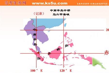 东南亚城市多分布特点及原因