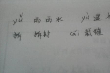 容的近音字