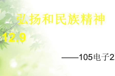 弘扬民族精神内容20个字