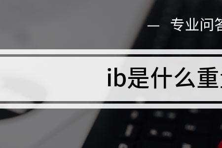 重量单位ib是什么意思