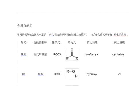 能与酯基反应的官能团