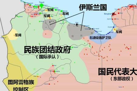 利比亚气候分布图