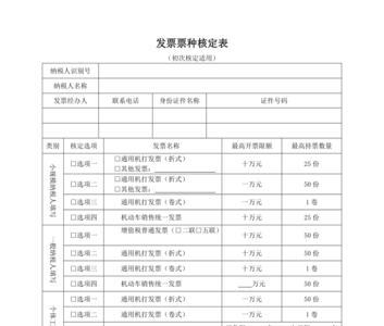 票种核定后需要找专管员审核吗