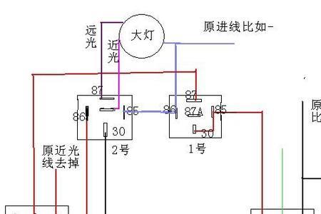 摩托车继电器工作原理及接法