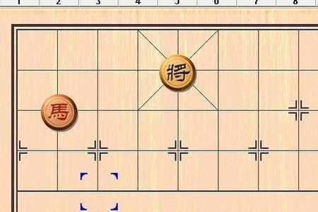 象棋马怎么吃马