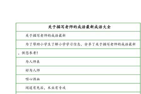 表达表扬信写的感动的成语