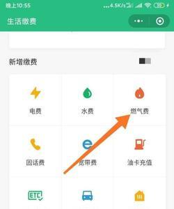 支付宝怎么开通燃气