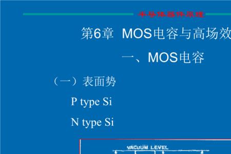 mos管接电容是哪两极的电容