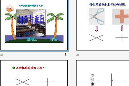 相交和垂直是什么意思