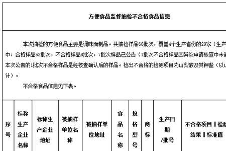 食品国家标准和企业标准的区别