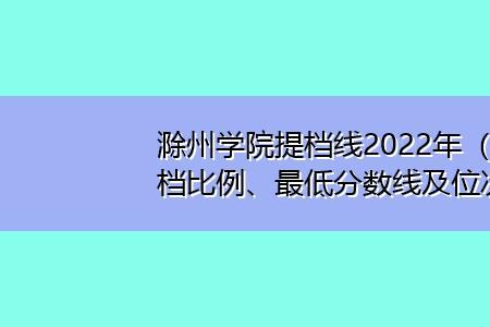 滁州学院2022年有望升一本吗