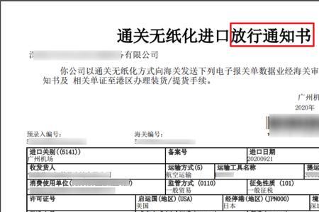 没放行的报关单怎么查