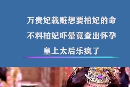 后宫万贵妃万贞儿结局