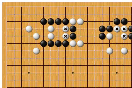 围棋可以一次吃2个吗