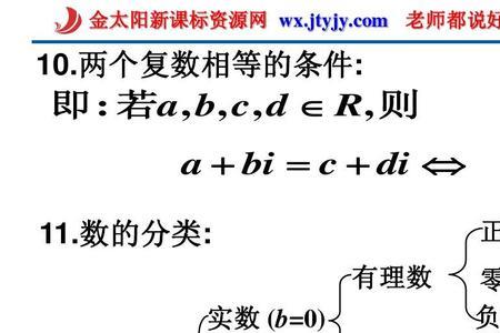 非零复数概念