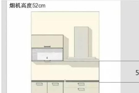 吊柜和油烟机必须留距离吗