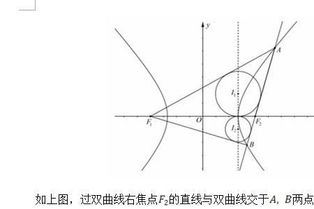 双曲线焦点斜率的计算公式