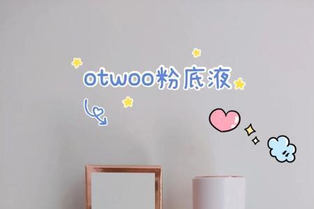 otwoo粉底液成分表