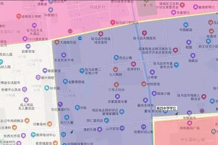 驻马店市怎么划分西区和北区的