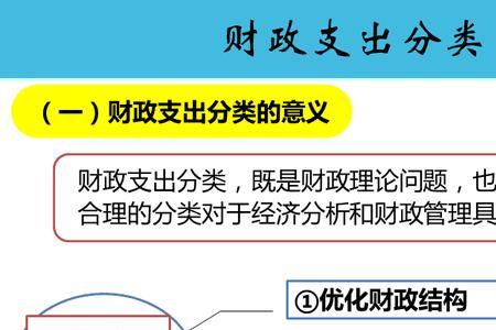 财政资金的资金分类有哪几种