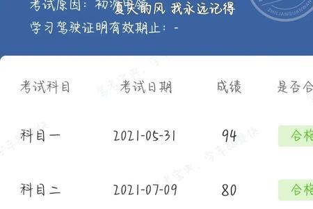 科目三95分是怎么回事