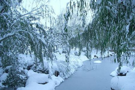 冬天为什么会下雪10字