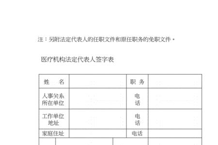 医院法人资格材料