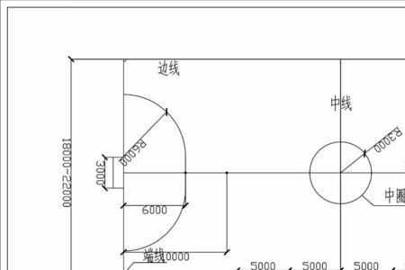 3v3场地标准尺寸