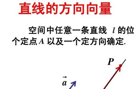 知道方向向量怎么求法向量