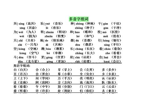 兴第一声可以组什么词