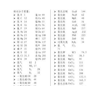 氢氧化钾的相对分子质量怎么求