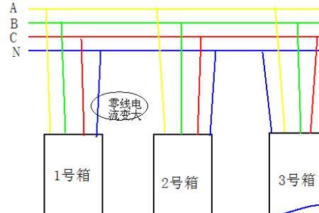 三相表有零线电流吗