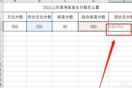 体考四项综合分怎么算