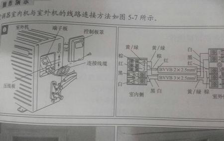 空调室外机线路1和2n代表什么