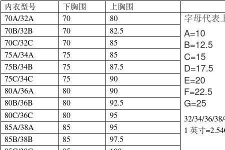 胸围58对应多少厘米