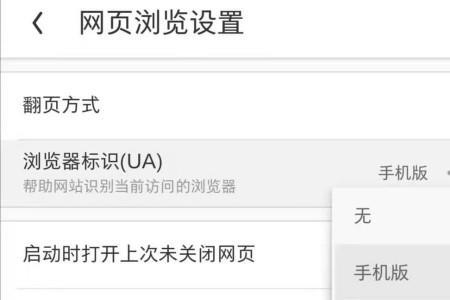 怎样把手机浏览器设置为手机版