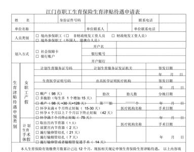 广西生育津贴个人申请流程