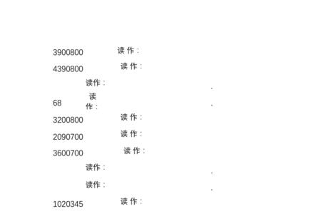 十万五百读法正确吗