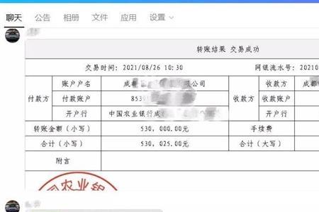 公司转账成功待入账什么意思