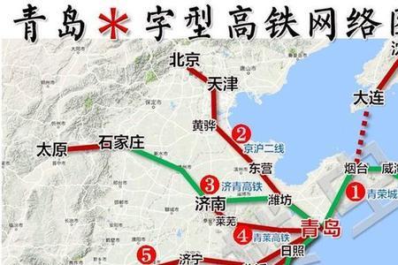 青岛高铁站离海边多远