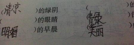 什么的眼镜填词语